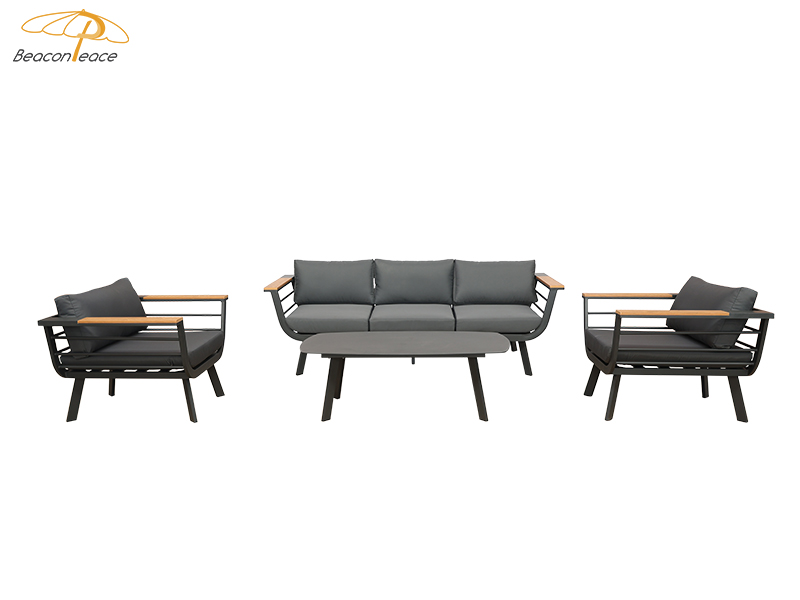 Aluminum Outdoor Sofa Set