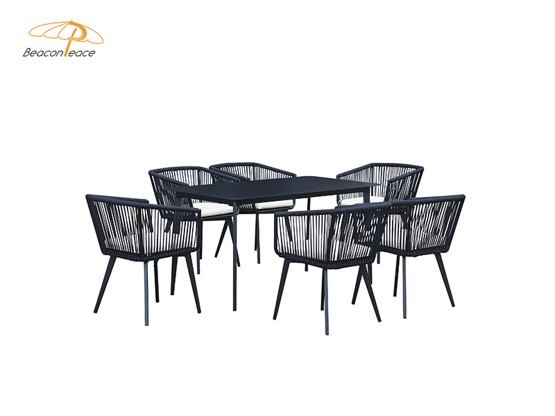 Corner Garden Dining Set