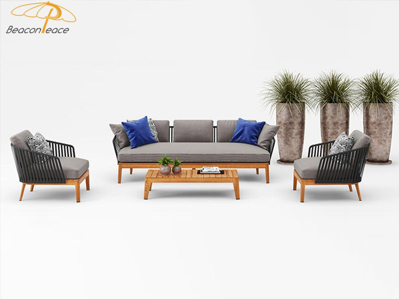 teak outdoor table set